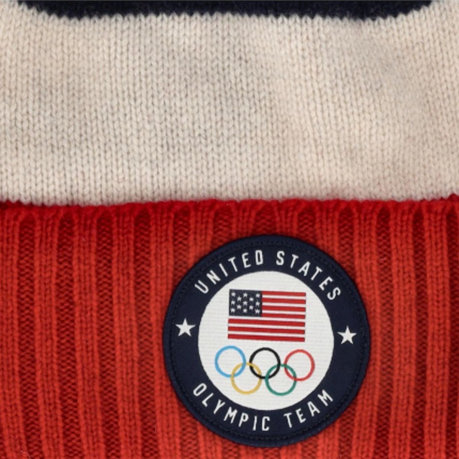 Accessories Echo | Olympics 2022 Stripe Beanie