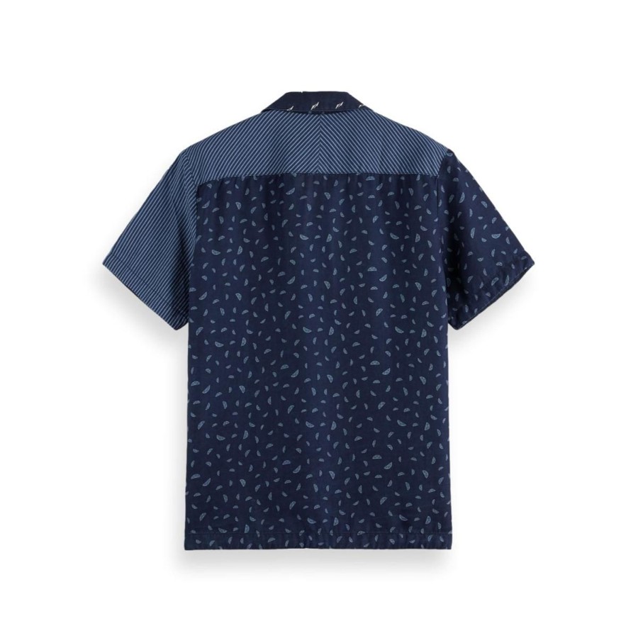 Apparel Scotch & Soda | Patchwork Camp Shirt Men